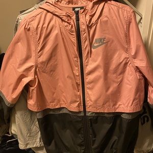 Nike tri color windbreaker